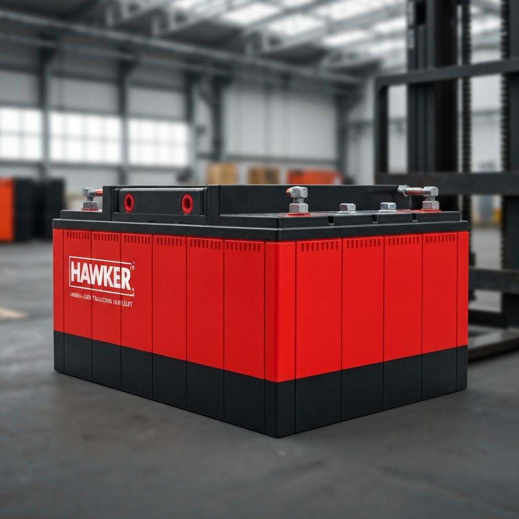 Hawker Forklift Battery